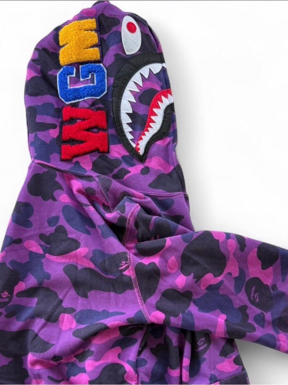 BAPE Zip-Up Shark Hoodie